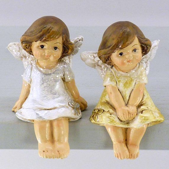 Engel Figur Kantenhocker