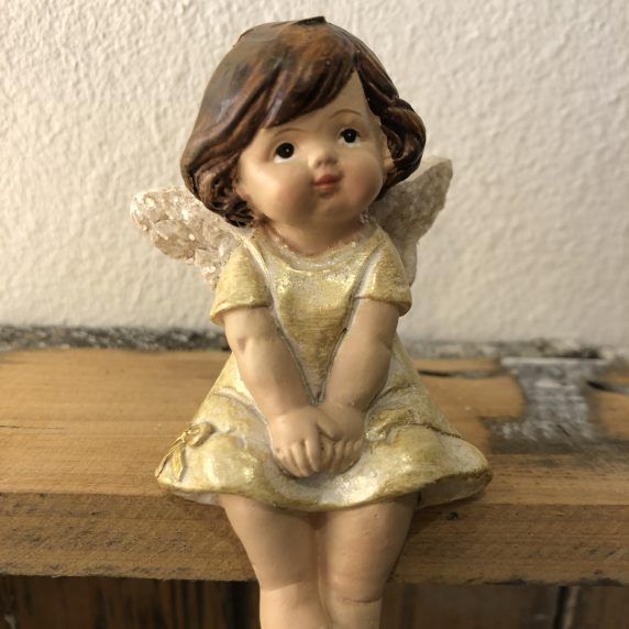 Engel Kantenhocker gold