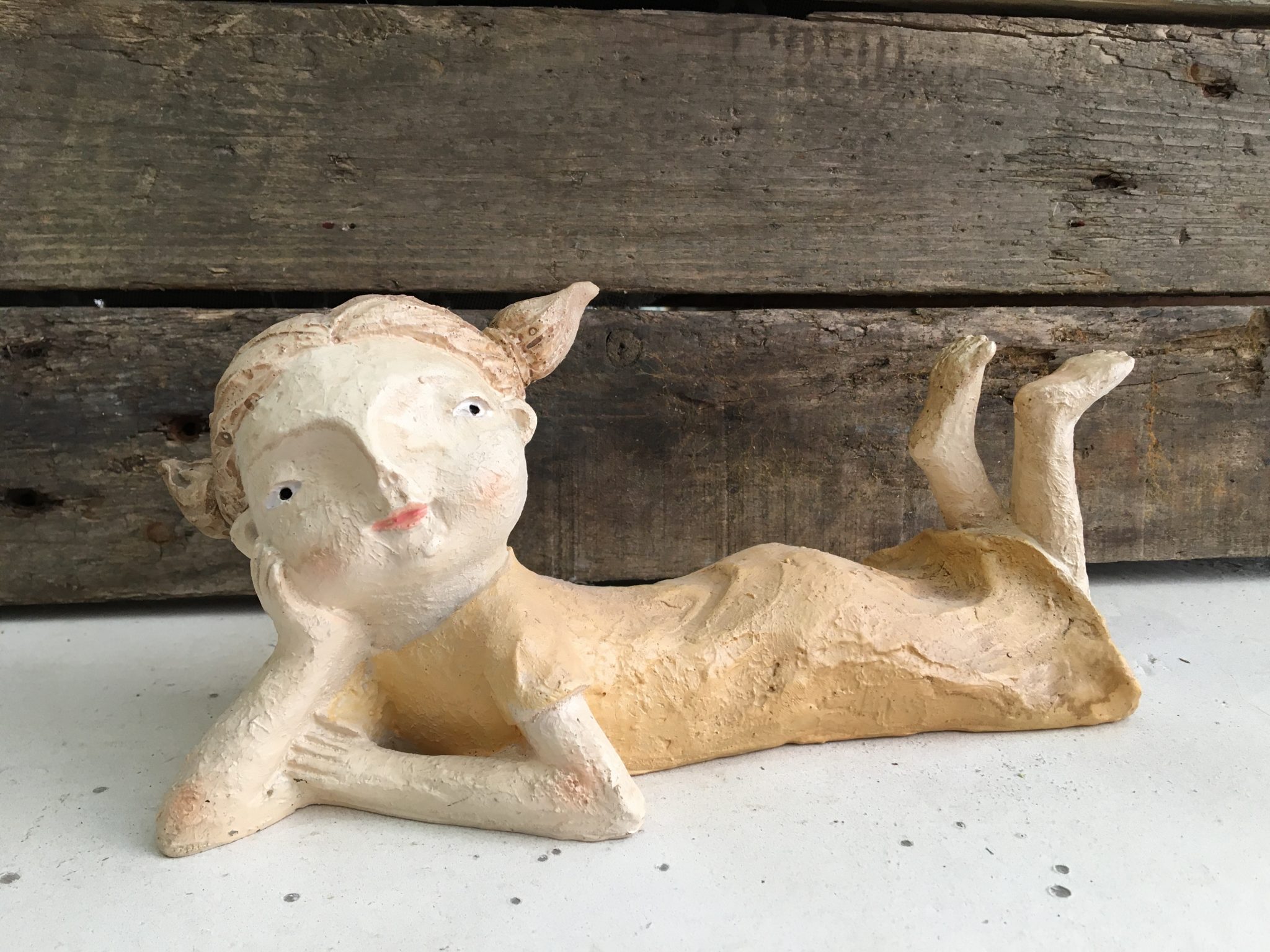 Deko Mädchenfigur winkelvintage.de