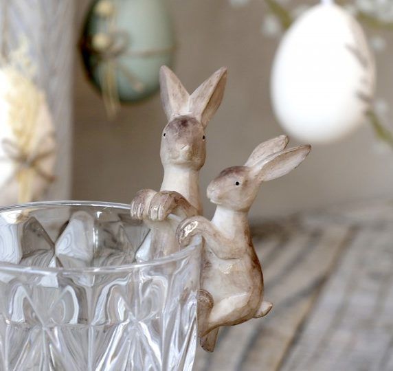 Hase für Glas