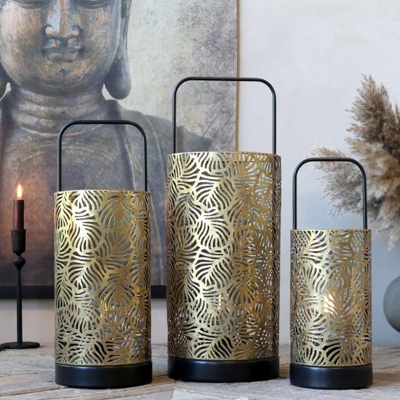 Laterne LED mit Timer