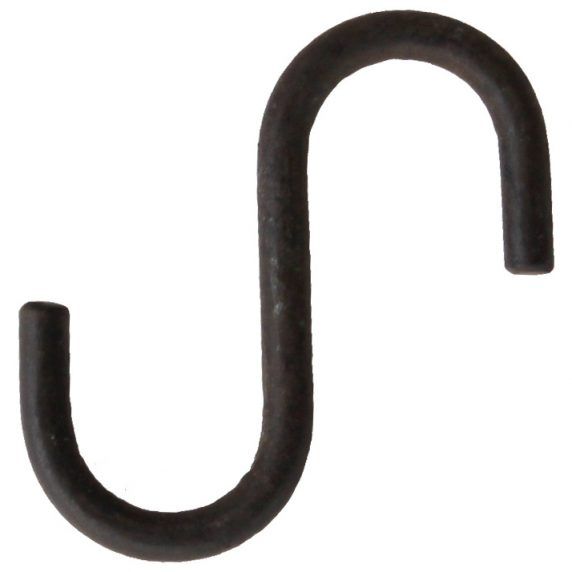 S-Haken aus Gusseisen
