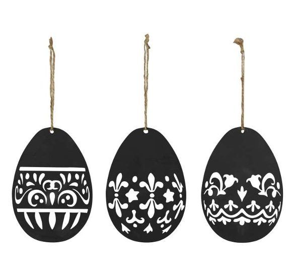 Ei zum hängen aus Metall