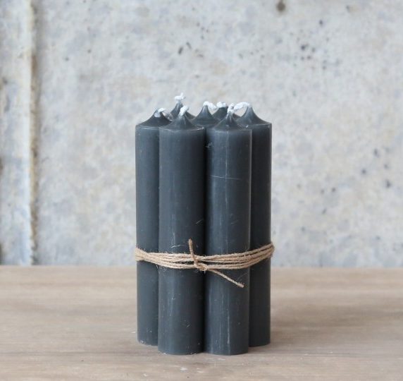 Mini Stabkerze  Kohle
