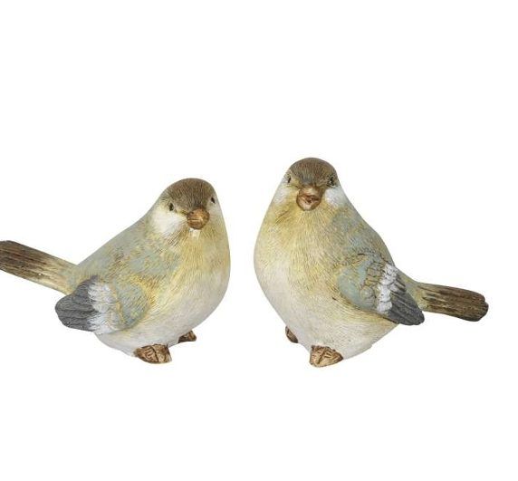 Vogel Paar Polyresin