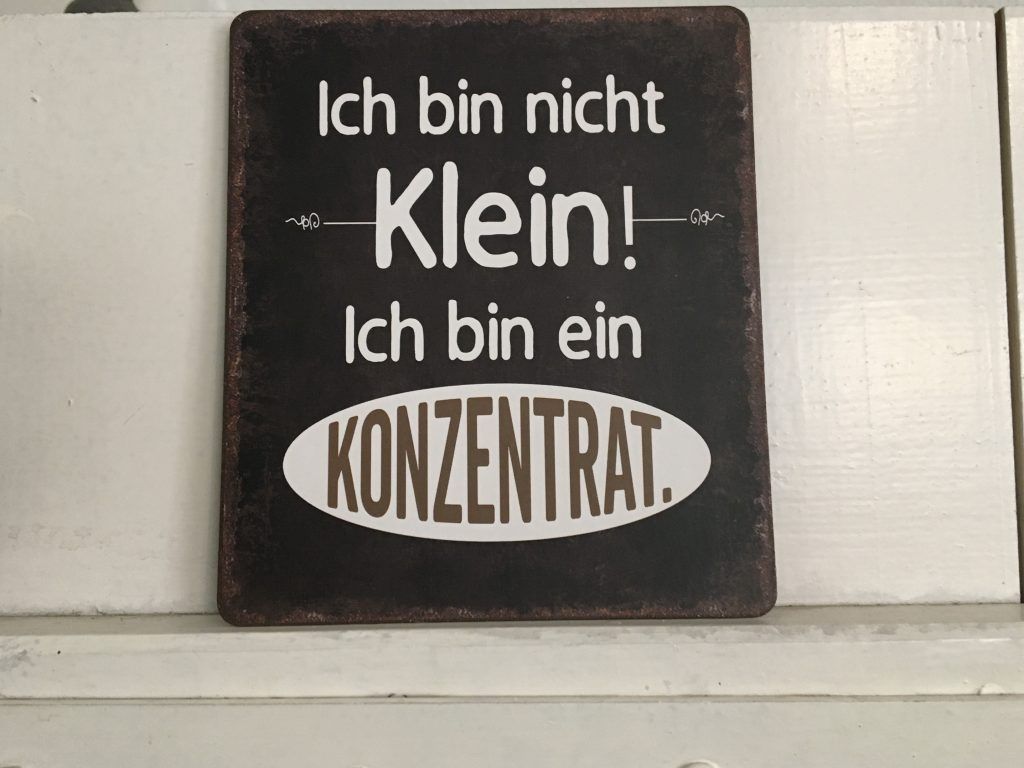 Ich Bin Nicht Klein Ich Bin Ein Konzentrat winkel-vintage.de