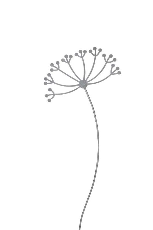 pusteblume zum stecken gartenstecker edelrostdesign hoehe 80 cm kopie 01