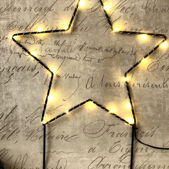 LED Stern zum stecken