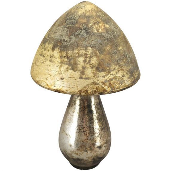 Pilz aus Glas 12 cm hoch – Bild 2