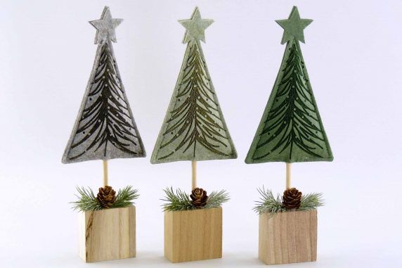 Deko Tannenbaum aus Filz – Bild 2