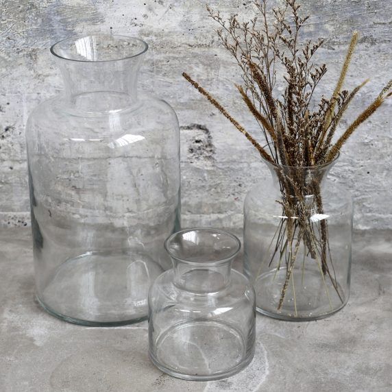 Glas Vase von chic Antique