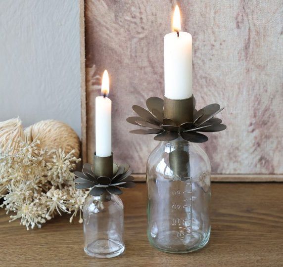 Flaschenkerzenhalter