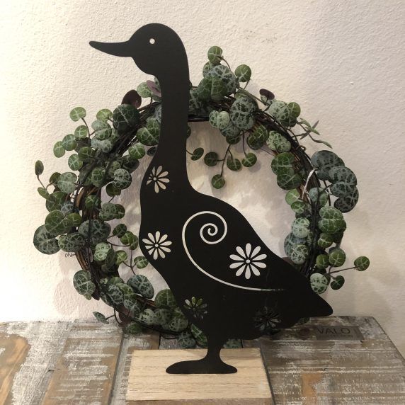 Gans aus Eisen schwarz