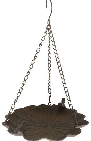 Vogeltränke zum hängen aus Metall