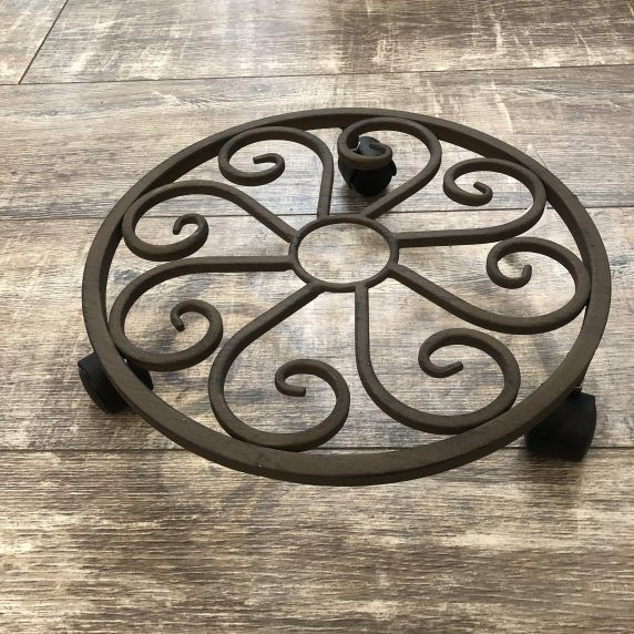 Pflanzenroller aus Gusseisen