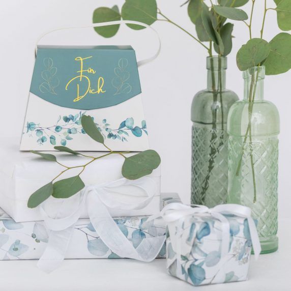 Taschen Geschenkschachtel Eukalyptus